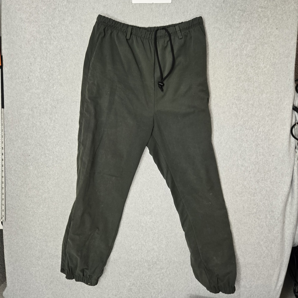 Browning Men Pants L/G Green Goretex Rain Pants Microfiber 302-511 READ